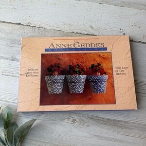 Vintage Anne Geddes Collection of 20 Blank Cards & Envelopes (1997) NWOT